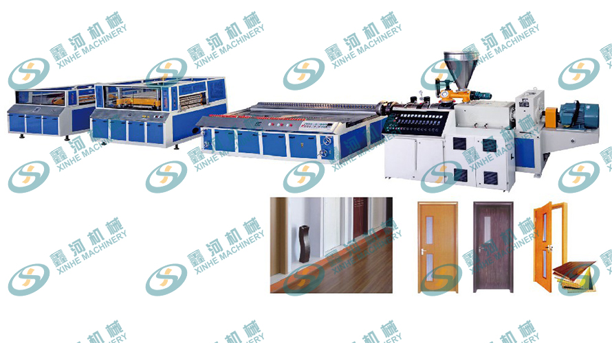 1250mm WPC Door Board Extrusion Line