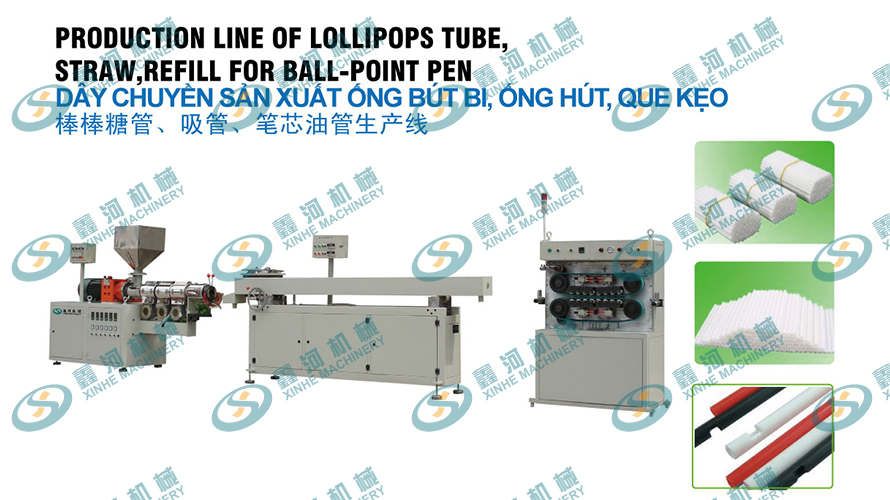 Production Line Of Lollipops Tube，Straw，Refill For Ball-Point Pen